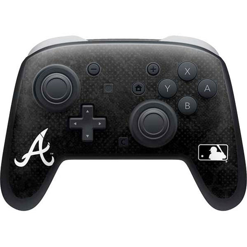 MLB Atlanta Braves Dark Wash Nintendo Switch 2 (2025) Pro Controller Skin