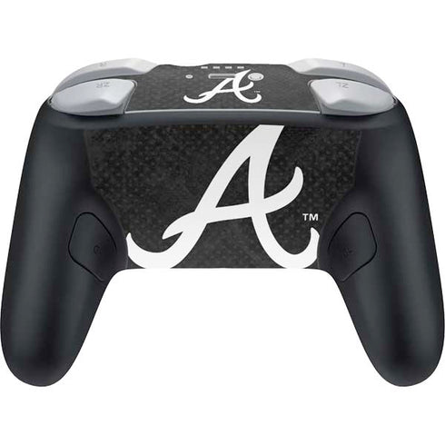 MLB Atlanta Braves Dark Wash Nintendo Switch 2 (2025) Pro Controller Skin