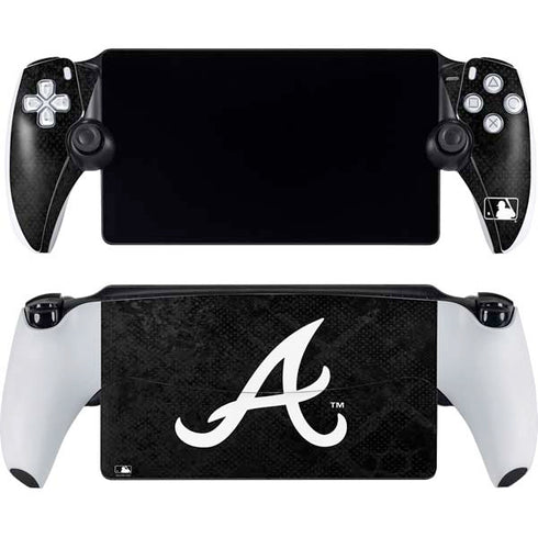 MLB Atlanta Braves Dark Wash PlayStation Portal Remote Player Skin