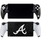 MLB Atlanta Braves Dark Wash PlayStation Portal Remote Player Skin