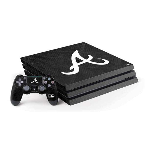 MLB Atlanta Braves Dark Wash PlayStation PS4 Skins