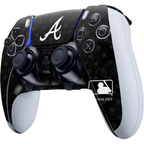 MLB Atlanta Braves Dark Wash PS5 DualSense Edge Pro Controller Skin