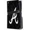 MLB Atlanta Braves Dark Wash PS5 Pro Disk Console Skin