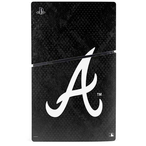 MLB Atlanta Braves Dark Wash PS5 Slim Digital Edition Console Skin