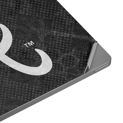 MLB Atlanta Braves Dark Wash Laptop Skins