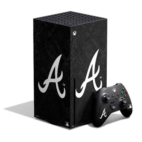 MLB Atlanta Braves Dark Wash Xbox Series X Bundle Skin