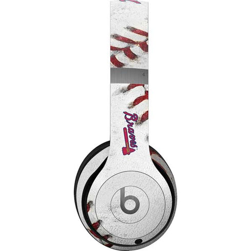 MLB Atlanta Braves Game Ball Beats Solo 4 Wireless Headphones Skin