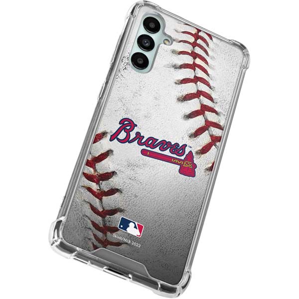 Galaxy Gabb 4 MLB Atlanta Braves Game Ball Clear Case Galaxy Gabb 4 MLB Atlanta Braves Game Ball Clear Case