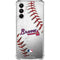MLB Atlanta Braves Game Ball Galaxy A16 5G Clear Case