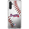 MLB Atlanta Braves Game Ball Galaxy A17 Clear Case