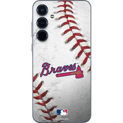 MLB Atlanta Braves Game Ball Galaxy A35 5G Skin