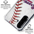 MLB Atlanta Braves Game Ball Galaxy A36 5G Clear Case