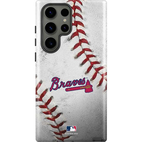 MLB Atlanta Braves Game Ball Galaxy S23 Ultra Pro Case