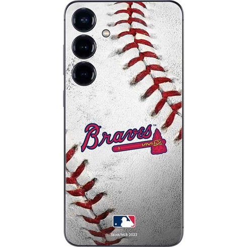 MLB Atlanta Braves Game Ball Galaxy S24 Plus Skin
