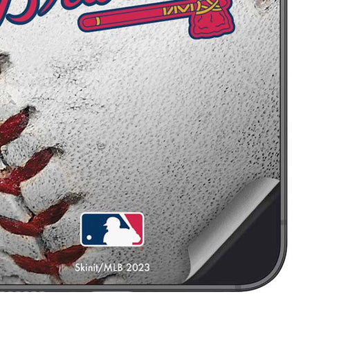 MLB Atlanta Braves Game Ball Galaxy S24 Plus Skin