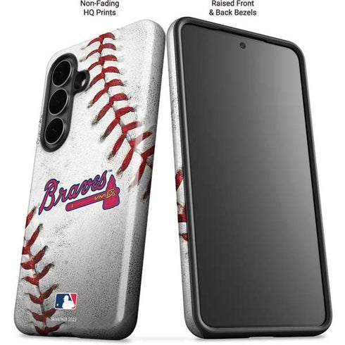MLB Atlanta Braves Game Ball Galaxy S26 Impact Case