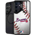 MLB Atlanta Braves Game Ball Galaxy S26 Plus Kickstand Case