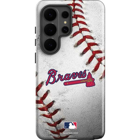 MLB Atlanta Braves Game Ball Galaxy S26 Ultra Impact Case