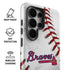 MLB Atlanta Braves Game Ball Galaxy S26 Ultra Impact Case