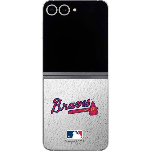 MLB Atlanta Braves Game Ball Galaxy Z Flip6 Skin