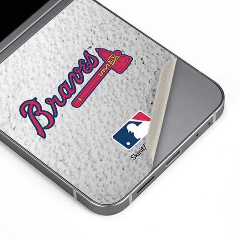 MLB Atlanta Braves Game Ball Galaxy Z Flip6 Skin