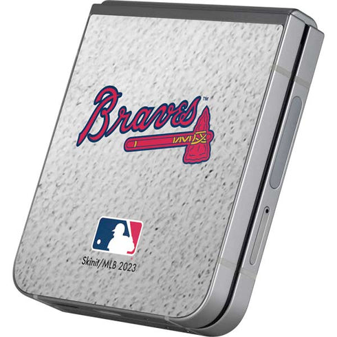 MLB Atlanta Braves Game Ball Galaxy Z Flip6 Skin