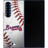 MLB Atlanta Braves Game Ball Galaxy Z Fold6 Skin