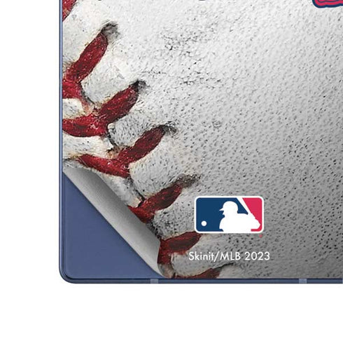 MLB Atlanta Braves Game Ball Galaxy Z Fold6 Skin
