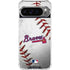 MLB Atlanta Braves Game Ball Google Pixel 10 Pro XL Clear Case