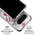 MLB Atlanta Braves Game Ball Google Pixel 10 Pro XL Clear Case