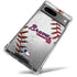 MLB Atlanta Braves Game Ball Google Pixel 8a Clear Case