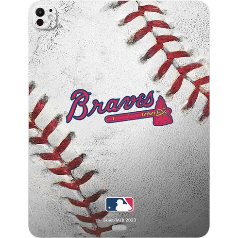 MLB Atlanta Braves Game Ball iPad Pro 13in M4 (2024) Skin
