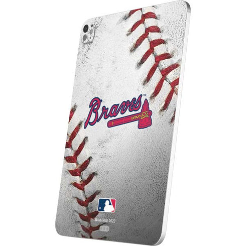 MLB Atlanta Braves Game Ball iPad Pro 13in M4 (2024) Skin