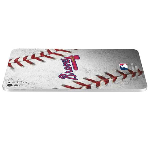 MLB Atlanta Braves Game Ball iPad Pro 13in M4 (2024) Skin
