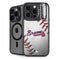 MLB Atlanta Braves Game Ball iPhone 15 Pro Kickstand Case