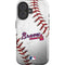 MLB Atlanta Braves Game Ball iPhone 16 Impact Case
