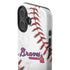 MLB Atlanta Braves Game Ball iPhone 16 Impact Case