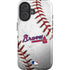 MLB Atlanta Braves Game Ball iPhone 16 Magsafe Impact Case