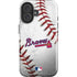 MLB Atlanta Braves Game Ball iPhone 16 Plus Impact Case