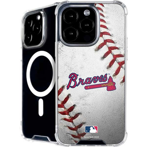 MLB Atlanta Braves Game Ball iPhone 16 Pro MagSafe Case