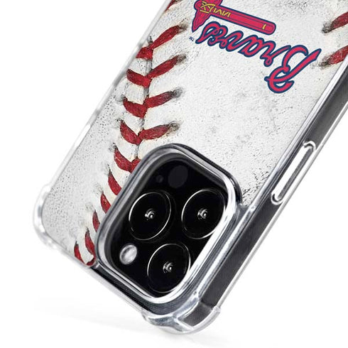 MLB Atlanta Braves Game Ball iPhone 16 Pro MagSafe Case