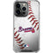 MLB Atlanta Braves Game Ball iPhone 16 Pro Max Clear Case