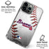 MLB Atlanta Braves Game Ball iPhone 16 Pro Max Clear Case