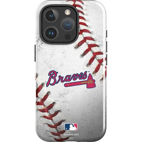 MLB Atlanta Braves Game Ball iPhone 16 Pro Max Impact Case