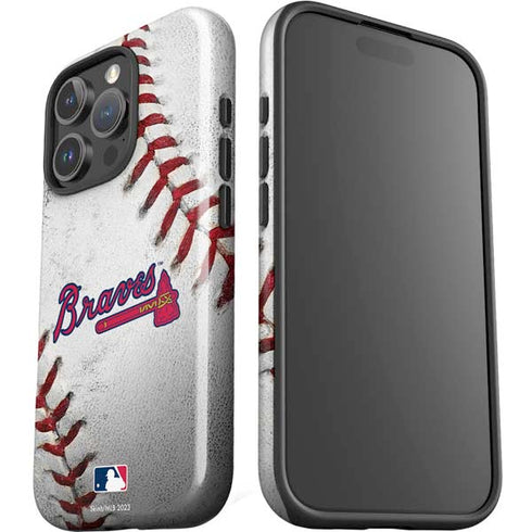 MLB Atlanta Braves Game Ball iPhone 16 Pro Max Impact Case