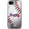 MLB Atlanta Braves Game Ball iPhone 16e Clear Case