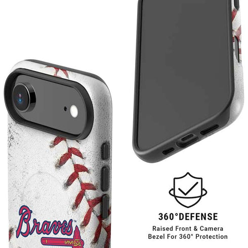 MLB Atlanta Braves Game Ball iPhone 17 Air Magsafe Impact Case