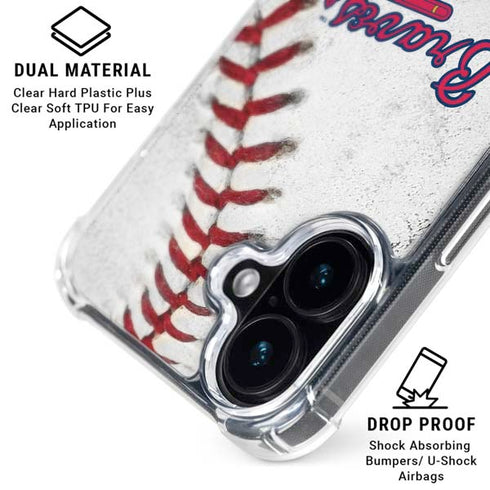 MLB Atlanta Braves Game Ball iPhone 17 MagSafe Case