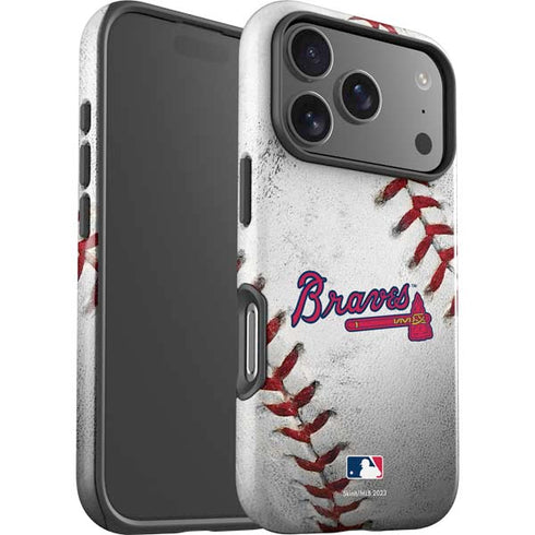 MLB Atlanta Braves Game Ball iPhone 17 Pro Impact Case