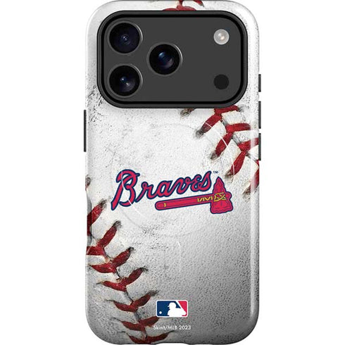 MLB Atlanta Braves Game Ball iPhone 17 Pro Magsafe Impact Case